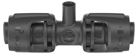 Gardena T-kobling med sprederfeste 13 mm, 5-pakning