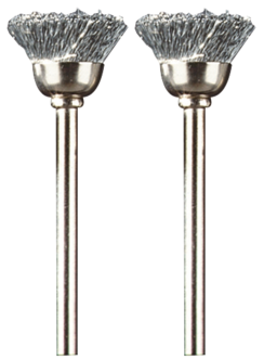 Dremel 442 stålborste 13 mm, 2-pack