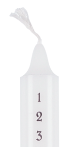 Kalenderlys, stearinlys 1–24