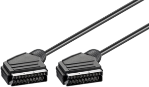 Scart-kabel hane till hane, 1,5 m