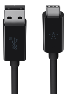 USB-kabel USB-C till USB-A (USB 3.1) Belkin