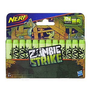 Nerf Zombie Strike Elite, 12 ammuksen täyttöpakkaus