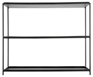 Pieni metallihylly, 40 x 32,5 x 15 cm