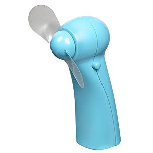 Batteridriven minifläkt