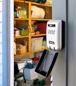 Masterlock Avainsäilö valaistu koodilukko, seinä