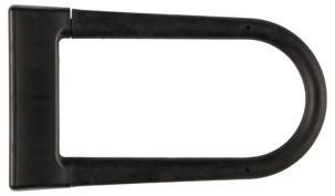 Bygellås cykel med nyckel 13 mm x 28 cm svart