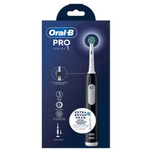 Oral-B Pro Series 1 Sähköhammasharja, 3 harjaustilaa
