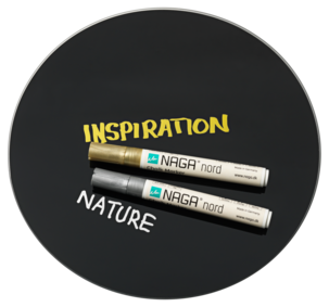 Naga märkpenna glas, speglar, 4,5 mm, 2-pack