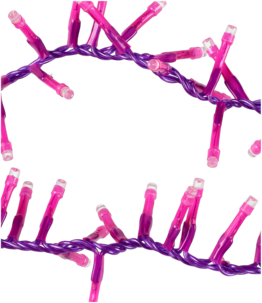 Valoketju 250 LED-valoa, 2,5 m, sisä- ja ulkokäyttöön