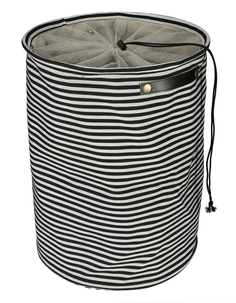 Skittentøyskurv svart/hvit