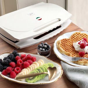 Åviken Classic Vohvelirauta kahdelle vohvelille, 1600 W