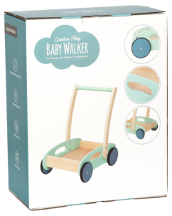 Gåvogn i tre, fra 12 måneder