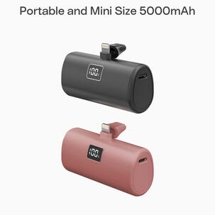 Powerbank Plug In Lightning, 5000 mAh