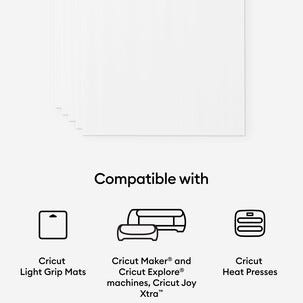 Cricut Printable Iron-On for mørke tekstiler, A4, 3 ark