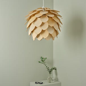 Northlight Alve taklampe i tre, 55 cm