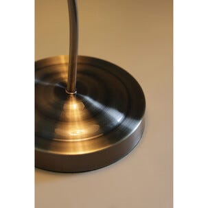 Markslöjd Vela bordlampe med glasskjerm messing 50 cm