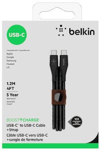 Laddkabel USB-C till USB-C, Belkin BoostCharge