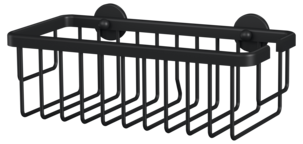 Tesa Moon Black duschhylla självhäftande, svart