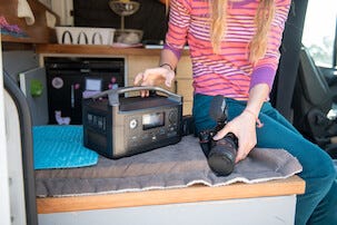 EcoFlow River 600 Kannettava latausasema / virtalähde