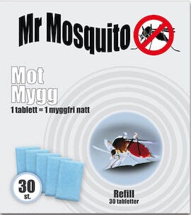 Refill till myggskydd Mr Mosquito 