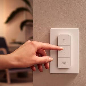 Philips Hue Dimmer Switch, trådløs dimmer og fjernkontroll