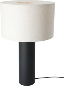 Northlight Edvin Large bordlampe med linskjerm, 48,5 cm