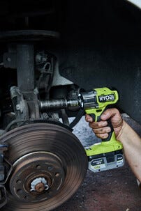 Ryobi Mutterinväännin LED 18V RIW18C akkukäyttöinen