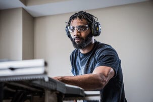 3M Work Tunes Connect hörselkåpor Bluetooth