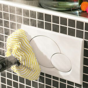 Mikrofiberkluter til håndmunnstykke Kärcher dampvasker, 2-pakning