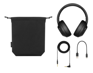 Sony WH-XB900NB, trådlösa brusreducerande hörlurar, over ear