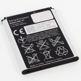 Batteri Sony Ericsson BST-43