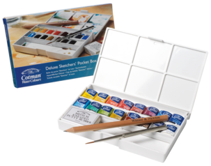 Winsor & Newton  akvarellmalesett