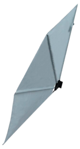 Vindskydd och insynsskydd, hopfällbart