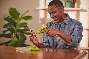 Ryobi RSDP4-120G liten skruvdragare 4 V USB, 1 batteri