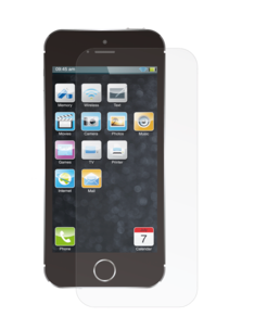 Displayskydd i glas för iPhone 5/5S/5C/SE