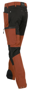 Arbetsbyxor stretch herr, rostbrun