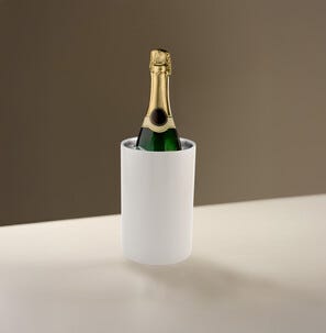 Vinkylare ishink flaska, rostfritt stål, 12 x 19 cm