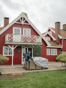 Bag´in Helsinki M möbelöverdrag fyrkantigt, 2 x 2 x 1 m