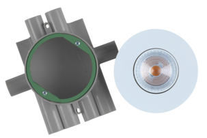 Dimringsbar downlight LED 230 V