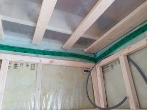 Stokvis Stokseal tetningstape, grønn, 50 mm x 25 m