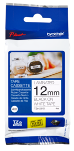 Brother TZE-231S Tarranauha, musta teksti