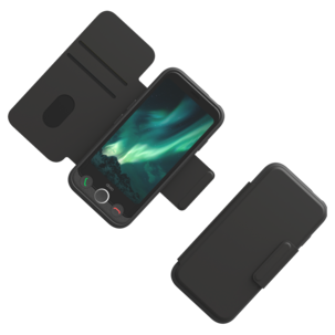 Doro Aurora Wallet Case Lompakkokotelo A10 / A11 -puhelimelle