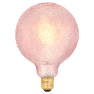 Dimbar globlampa LED E27 krakelerad 125 mm