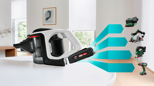 Bosch Unlimited Gen2 Serie 8, skaftstøvsuger