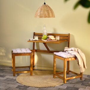 Bänk och caféset i ett, FSC