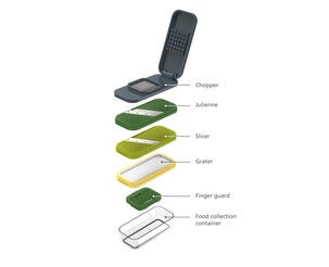 Joseph Joseph Multi-Prep grönsaksskärare, 4 delar