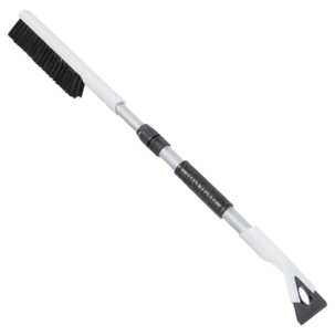 Kungs Tele-is snöborste bil med isskrapa, teleskop 77-105 cm