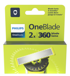 Philips OneBlade 360 ekstrablad 2-pakning, QP420/50