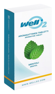 WellO2 mentoltabletter 20 st