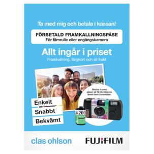 Fujifilm förbetald fotopåse 36 bilder